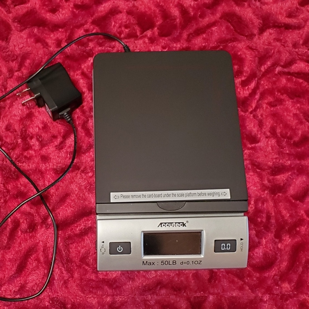 (SOLD) ACCUTECK POSTAL SCALE MAX 50LBS! - Picture 1 of 8